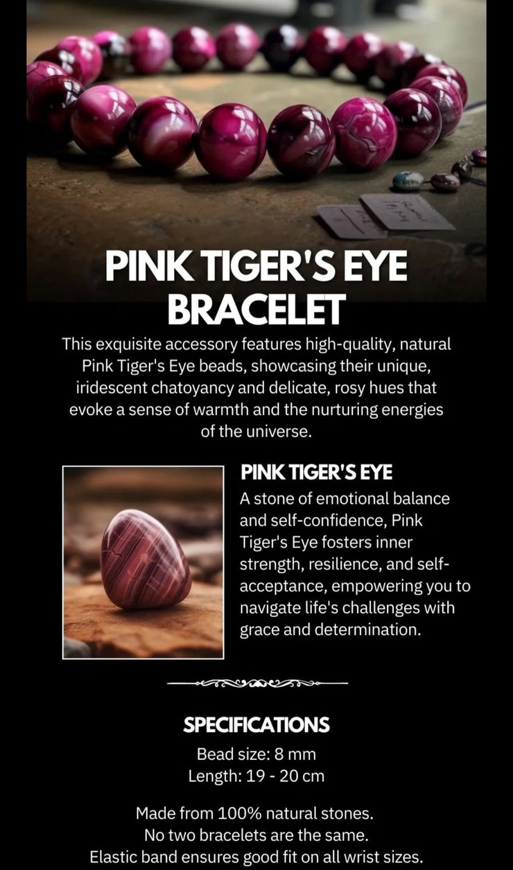 Pink Tiger Eye